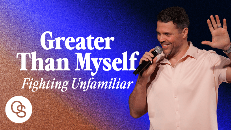 In “Greater Than Myself - Fighting Unfamiliar", Pastor Jeff Gwaltney of One Seed Church shows us the story of a shepherd boy being shaped into a mighty warrior for God’s kingdom because the heart was willing. How might God use us when we’re willing to go to unfamiliar territories?

#oneseedchurch #jeffgwaltney #greaterthanmyselffightingunfamiliar #jesus #god #bible #faith #prophecy #pastorjeffgwaltney #oneseed #miracles #faith #fear #growth #freedom #sermons #2025sermon #onlinechurch #churchonline

Subscribe to receive our latest messages: https://bit.ly/3tNHSgq

To support this ministry and help us continue to reach those who don't know Christ:
https://oneseedchurch.org/giving/

One Seed Church - O'Fallon exists to extend the love and teachings of Jesus Christ.
One Seed Church, led by Pastor Jeff Gwaltney, is based in St. Louis, Missouri.

Discover God's perfect plan made just for you!
One Seed Church is filled with a diverse group of excited and thriving people from all walks of life, coming together to live out the mission of Jesus Christ. Come join the family.

——
Stay Connected
One Seed Church Website: https://bit.ly/2NawSZh
One Seed Church Facebook: https://bit.ly/3hLqKTD
One Seed Church Instagram: https://bit.ly/2VSXQJC
One Seed Church Twitter: https://bit.ly/3tMFc2A
Jeff Gwaltney YouTube: https://bit.ly/3Ex3d2o
Jeff Gwaltney Facebook: https://bit.ly/3ltM6pG
Jeff Gwaltney Instagram: https://bit.ly/3hJOTd7
Jeff Gwaltney Twitter: https://bit.ly/3hIJ7Zr